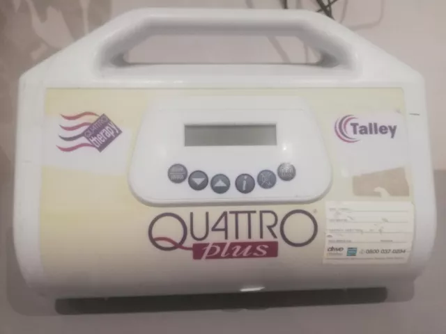 Talley Quattro Plus solo para bomba de colchón de presión médica