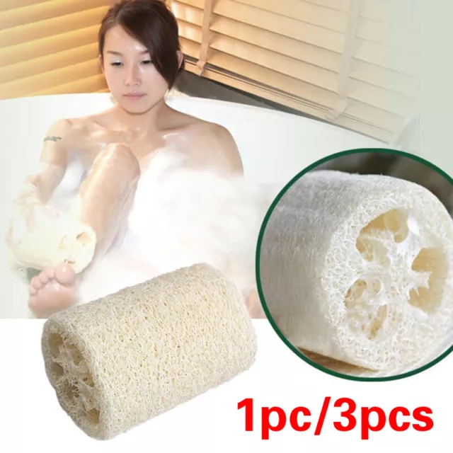 Natural Loofah Luffa Loofa Sponge Bath Shower Spa and Body Scrubber Large AUs