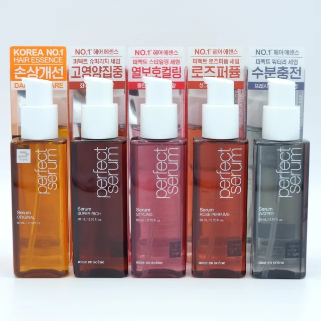 Mise En Scene Perfect Serum 80ml 5 Type Hair Oil K-Beauty