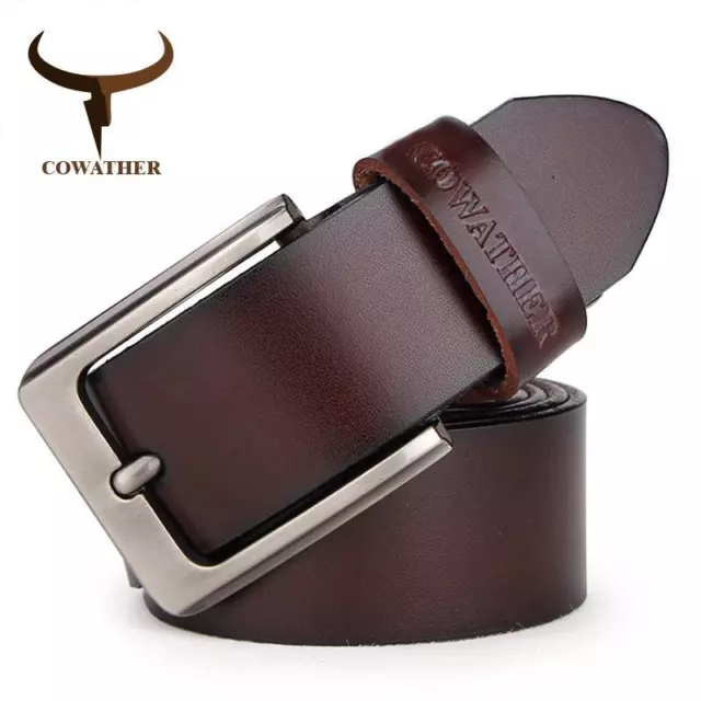 Cinturones Correas de Cuero Piel para Hombre Cinturón Lujo de Vestir Luxury Belt