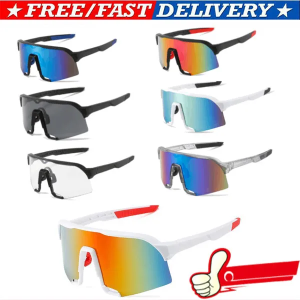Polarized Sports Sunglasses Outdoor Cycling Driving Fishing Glasses UV400 Goggle