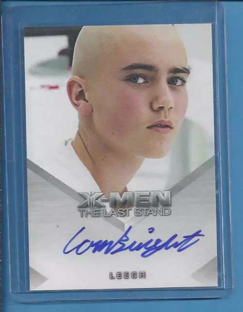 2006 X-MEN the last stand Autograph  CAMERON BRIGHT as LEECH