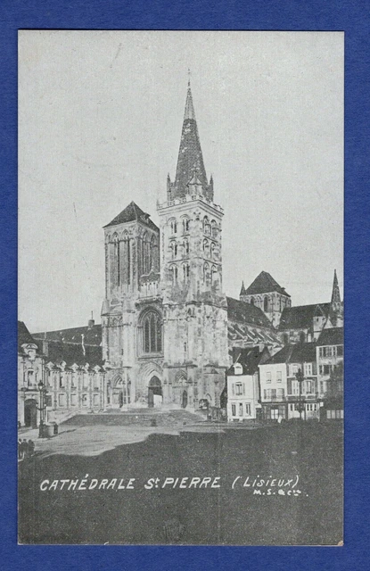 Cc / postcard - CPA / Lisieux Cathedral of St. Peter // Calvados - 14