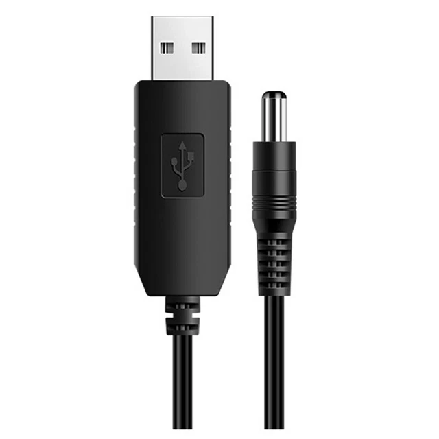 USB Boost Cable USB to DC 9V Booster Cable DC5.5mm Round Hole Boost Cable f Z7E2