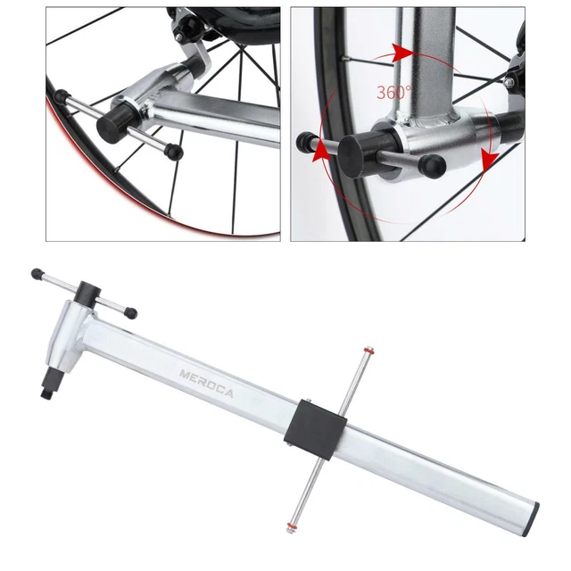 Alignement Patte De Derailleur Vélo TOOPRE – Jauge D'alignement De Cintre De Dérailleur Arrière De Vélo, Outil De Redressage En Alliage D'aluminium Pour Vélo De Route De Montagne, Roue De 20 à