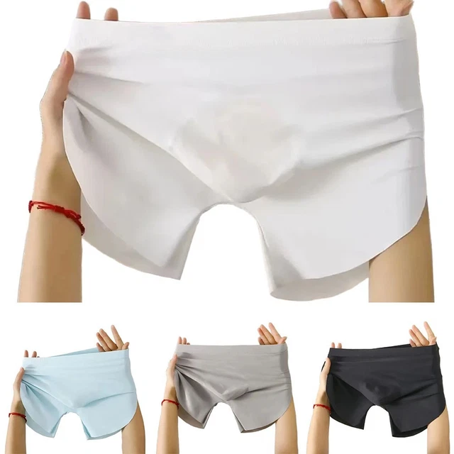 Boxer en coton sans coutures NO STRESS® marine