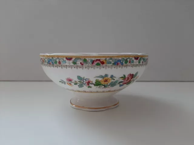 Vintage Foley 'Ming Rose' Pattern Bone China Sugar Bowl - VGC