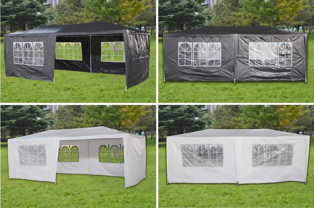 FOXHUNTER 3X6M PARTY Tent Outdoor PE Garden Gazebo Marquee Canopy
