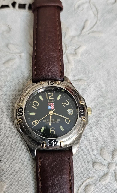 OROLOGIO MARINA MILITARE AL QUARZO USATO FUNZIONANTE EUR 35,00