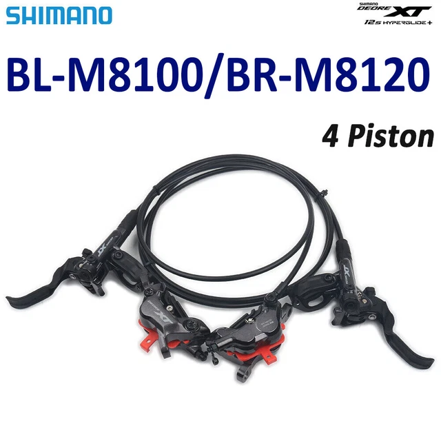 shimano deore 4 piston brakes review