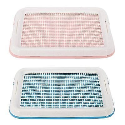 Bandeja portátil para inodoro para perro - soporte para almohadilla de entrenamiento para inodoro para cachorros interior/exterior