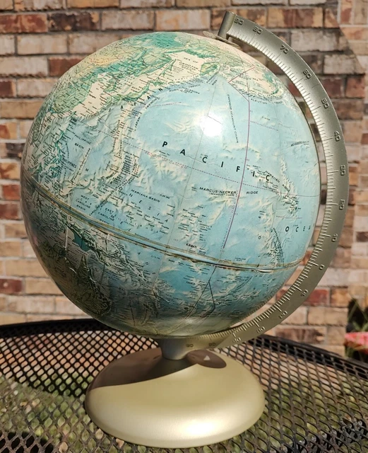 VINTAGE 1960-1970S RAND MCNALLY WORLD PORTRAIT GLOBE $24.00 - PicClick