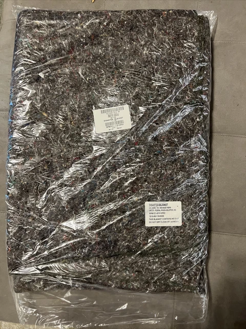 Northwestern Woolen Mills US Military Issue Disaster Blanket 90"x65" Northwestern Woolen Mills US Military Issue Disaster Blanket 90"x65"