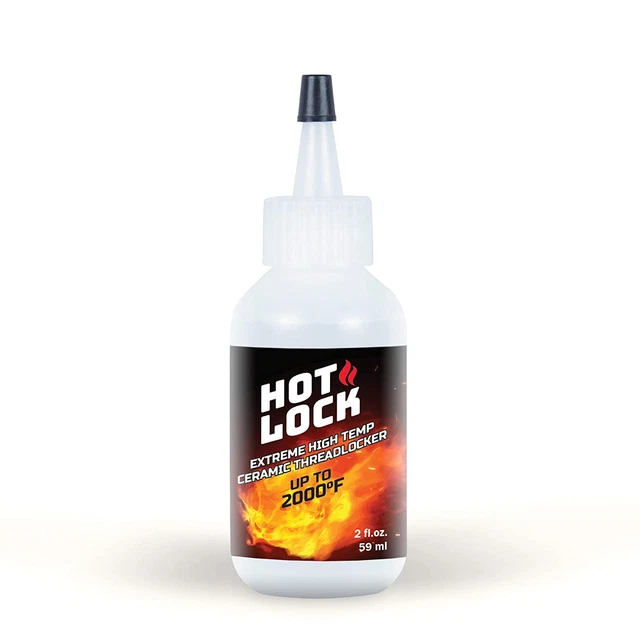 Vibra-TITE 19960 Hot-Lock Extreme High Temperature Threadlocker Translucent