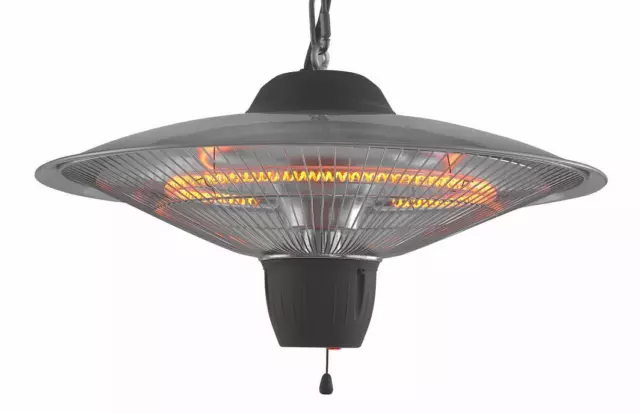 1500W Heizer Heizstrahler Zelt Schirm Heizlampe Heizampel Infrarot Carbon Heizun