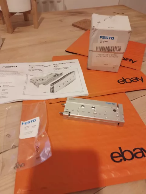 Festo Slf-10-50-P-A Ident 170510 Slide Unit New Unused Stock