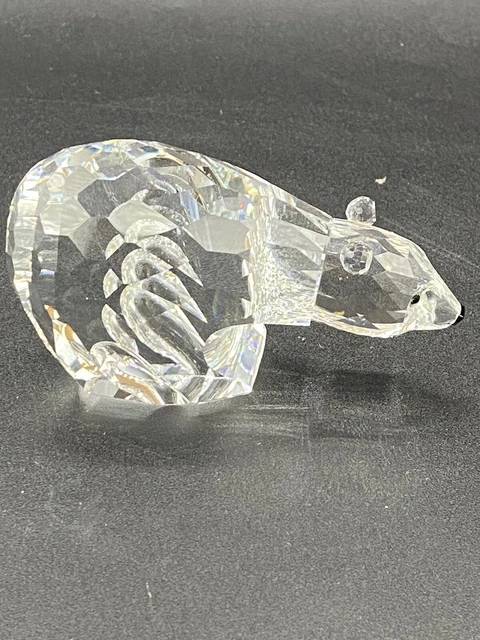 Swarovski Crystal Polar Bear. Retired.