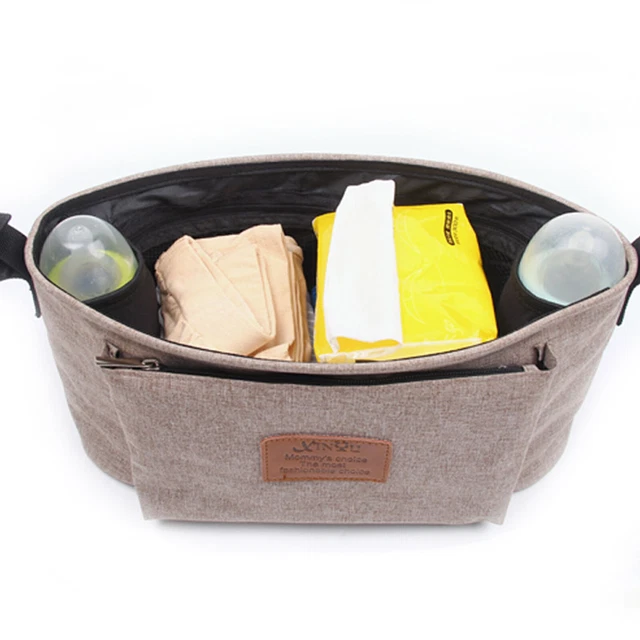 Baby Stroller Organizer Storage Buggy Pram Pushchair Mummy Bag Bottle Holder US