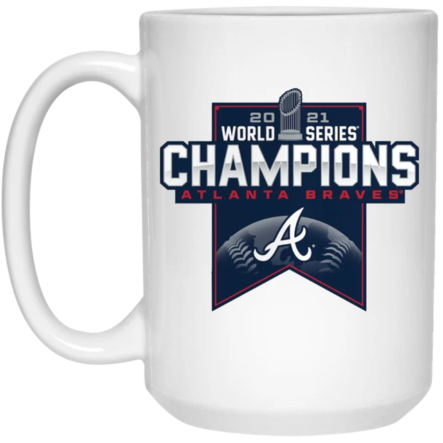 VINTAGE ATLANTA BRAVES Mug 1995 World Champions Hunter MLB Large Official  $37.99 - PicClick