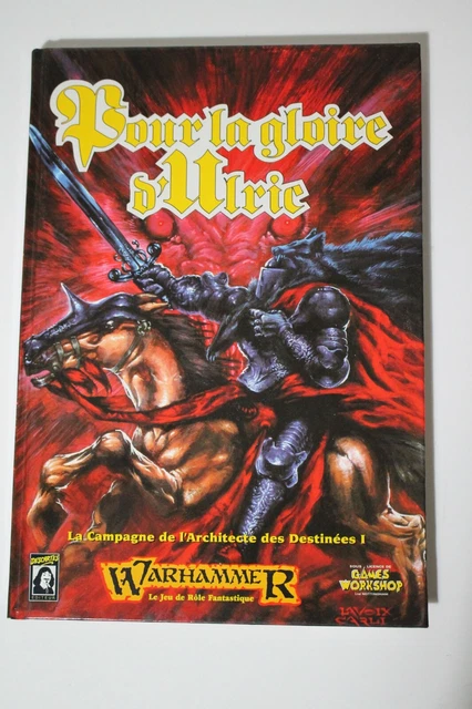 Gamme Pour la gloire d'Ulric scénario warhammer jdr 1ère édition