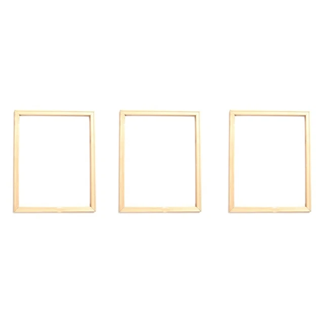 3X 40X 50 Cm Rahmen DIY Bilder Rahmen Kunst Geeignet f��r Wohnen Kultur D7L7