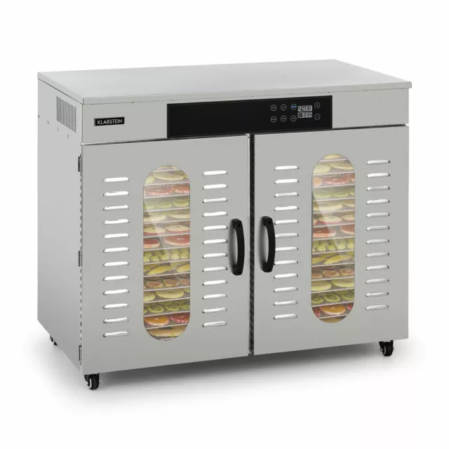 Master Jerky 500 Automatic Dehydrator 3000W 40-90 ° C 24h Timer Stainless Steel