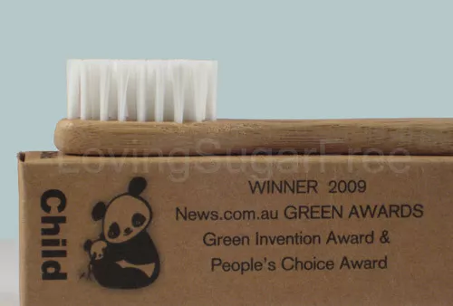 The Environmental Bambus Zahnbürste * 12 x Kindergröße * UMWELTFREUNDLICH * Schneller Versand