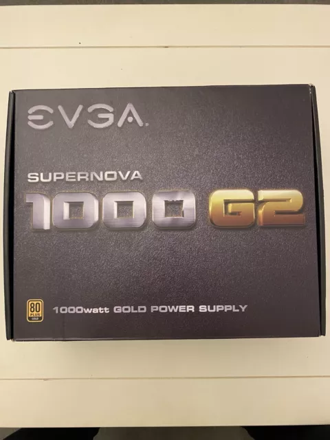 EVGA 1000 GQ 1000W - 80Plus Gold Power Supply - Fully Modular