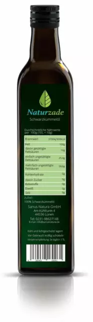 Schwarzkümmelöl 2000ml,kaltgepresst, FRISCH aus eigener Ölmühle, UNGEFILTERT 2