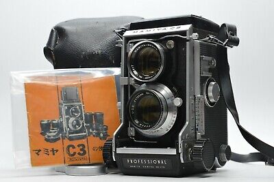 [Presque Mint Avec / Étui ] Mamiya C3 Pro Tlr 6x6 Caméra + Sekor 105mm f3.5