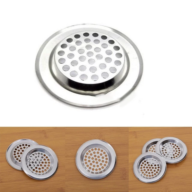 Commandes à prise ronde, filtre en acier inoxydable, convient pour salle de bai