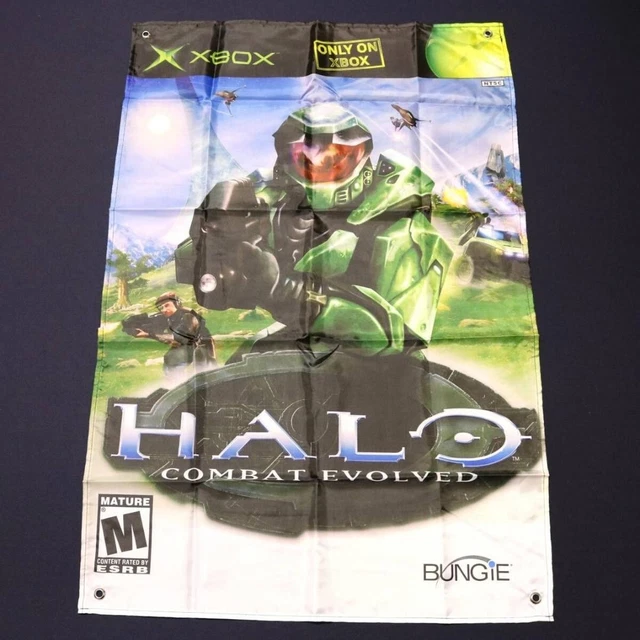 HALO COMBAT EVOLVED Anniversary Poster Xbox 360 Promo B2