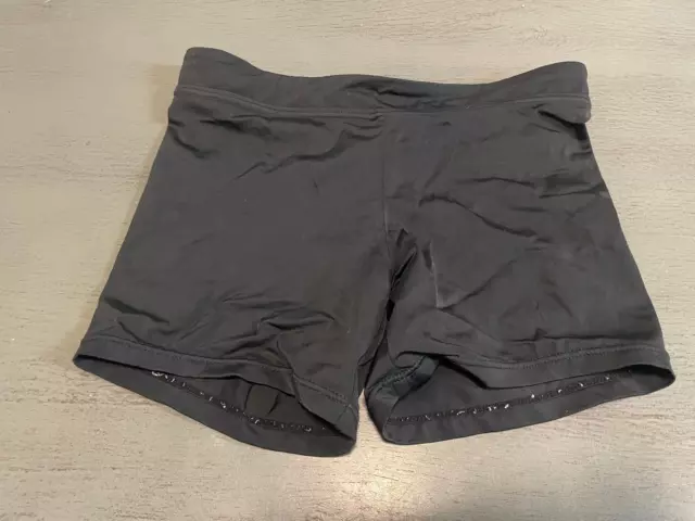 SHORTS black BALERA leotard dance costume bottom size SA small adult
