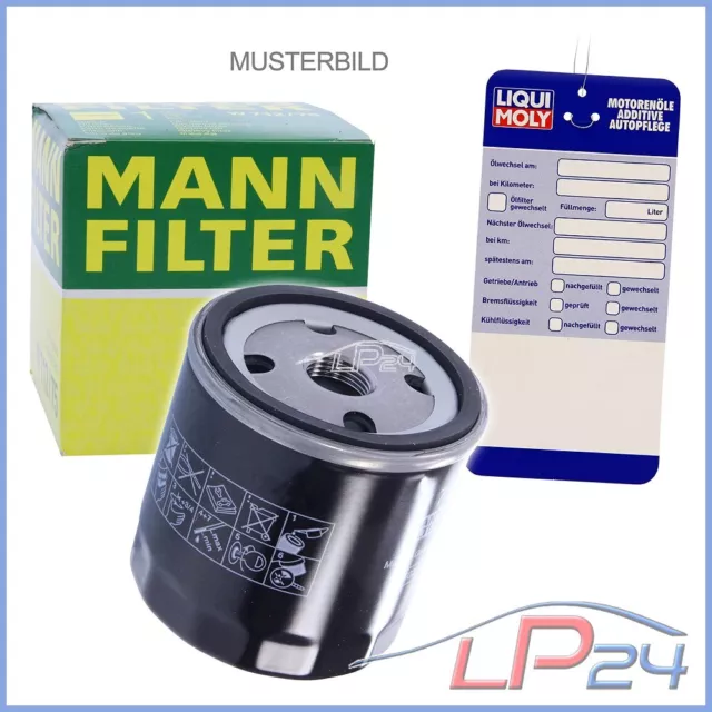 Mann-Filter Filtre À Huile Pour Bmw Série 5 E34 E39 530-540 M5 7 E32 E38 730-750