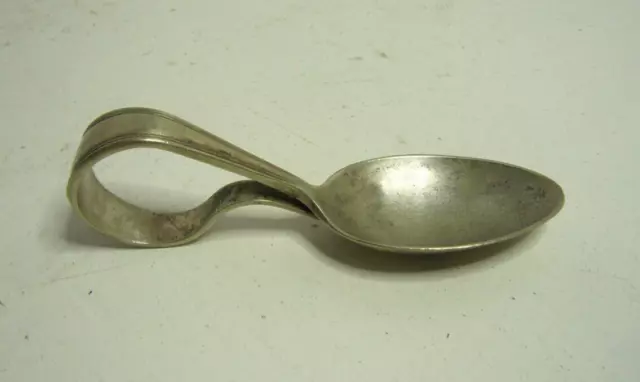 EPNS 'Thumb Loop' Handled Caddy Spoon