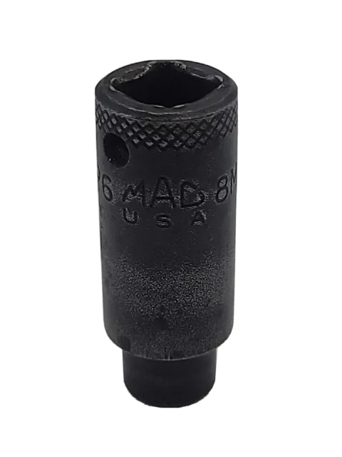 Mac Tools 8mm Metric Impact Socket 6 point 3/8" Drive XDP6 Made in USA