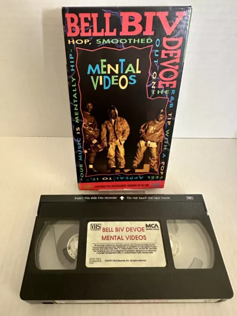 Bell Biv DeVoe: Mental Videos & Word To The Mutha! 2 Lot [ VHS, MCA Music ,1991] 2