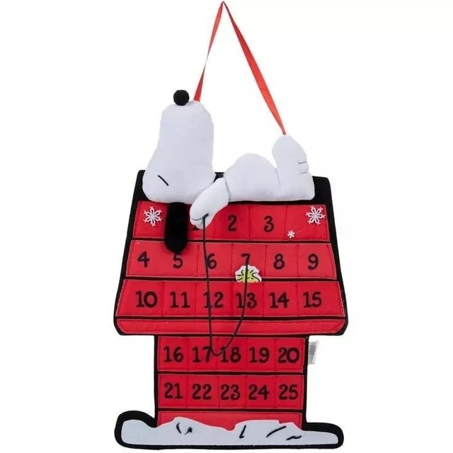 SNOOPY PEANUTS ADVENT Calendar 2023 Felt Christmas Countdown to