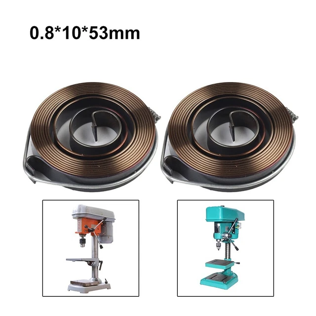 Ressort Rappel Perceuse 45mm QUARKZMAN Ressort De Presse à Colonne Ressort De Rappel En Acier Ressort Pour Tour Machine-outil