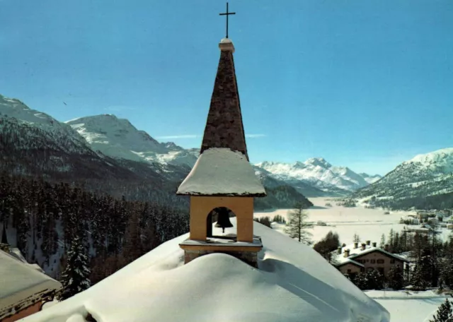 St-Moritz - Blick Oberengadin