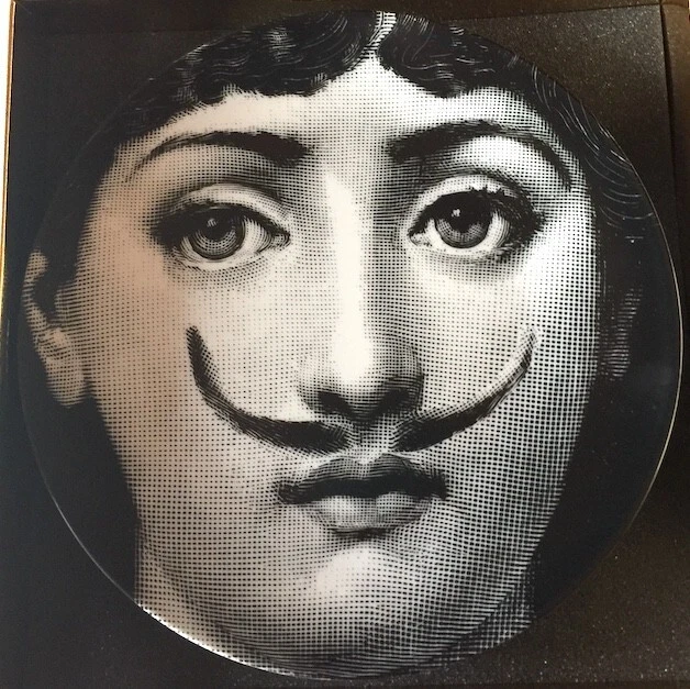 Fornasetti T&V Plate 21 Tema e Variazioni Original Fornasetti T&V Plate 21 Tema e Variazioni Original