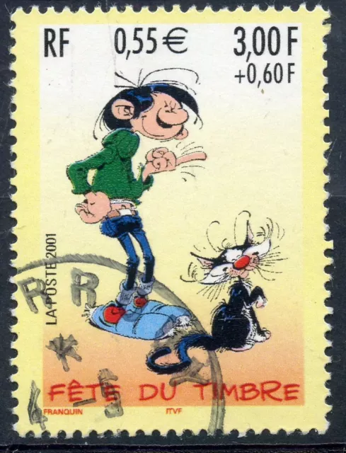 Timbre France Oblitere N° 3371 Gaston Lagaffe