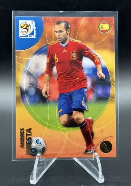 2010 Panini Soccer World Cup - Andres Iniesta - Spain