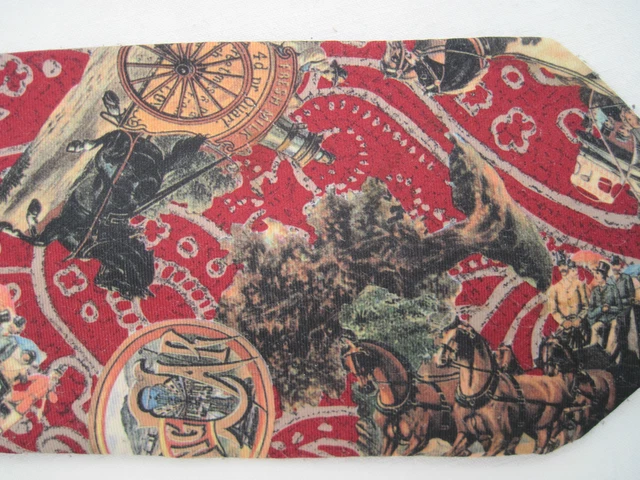-AUTHENTIQUE cravate cravatte VERSACE  100% soie  TBEG  vintage 3
