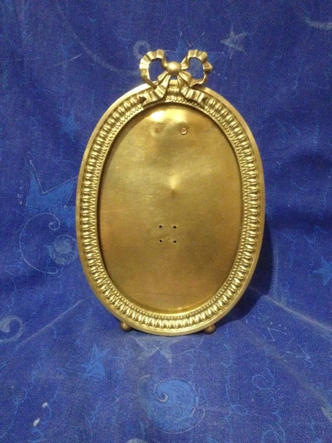 Collier Vintage Style Baroque En Verre, Cristal Et Laiton Doré - Occasion En Excellent état