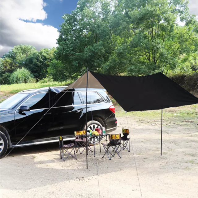 BO-CAMP Sonnensegel für Wohnwagen & Wohnmobil Markise Vordach