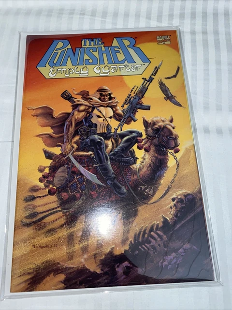 The Punisher Empty Quartet Marvel Graphic Novel TPB Prestige Comic LOW PRINT RUN