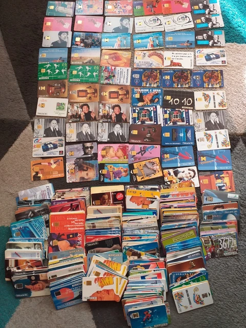 LOT + 300 télécartes Étrangers carte cinéma carte Disneyland paris carte mobil EUR 20,00
