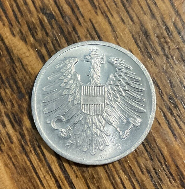 1964 Austria proof  only 2 Groschen - Free Shipping