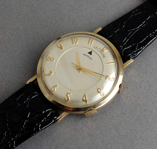JAEGER LECOULTRE 10K Gold Filled Memovox Wrist Alarm Watch 1963 £945.00